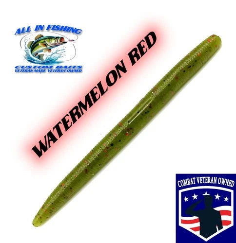 Stick Bait - 4" or 5" (Choose Color & Size) - 15 Pack