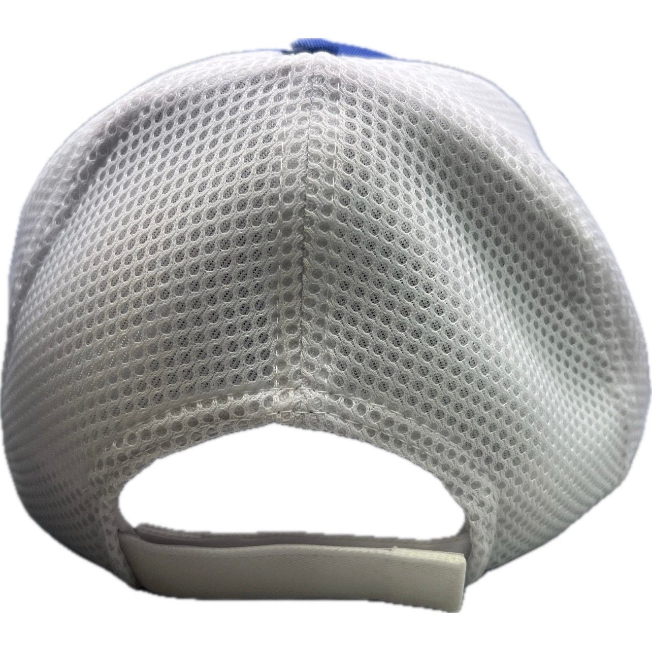 All In Fishing royal blue white Mesh-Back Twill cap/hat