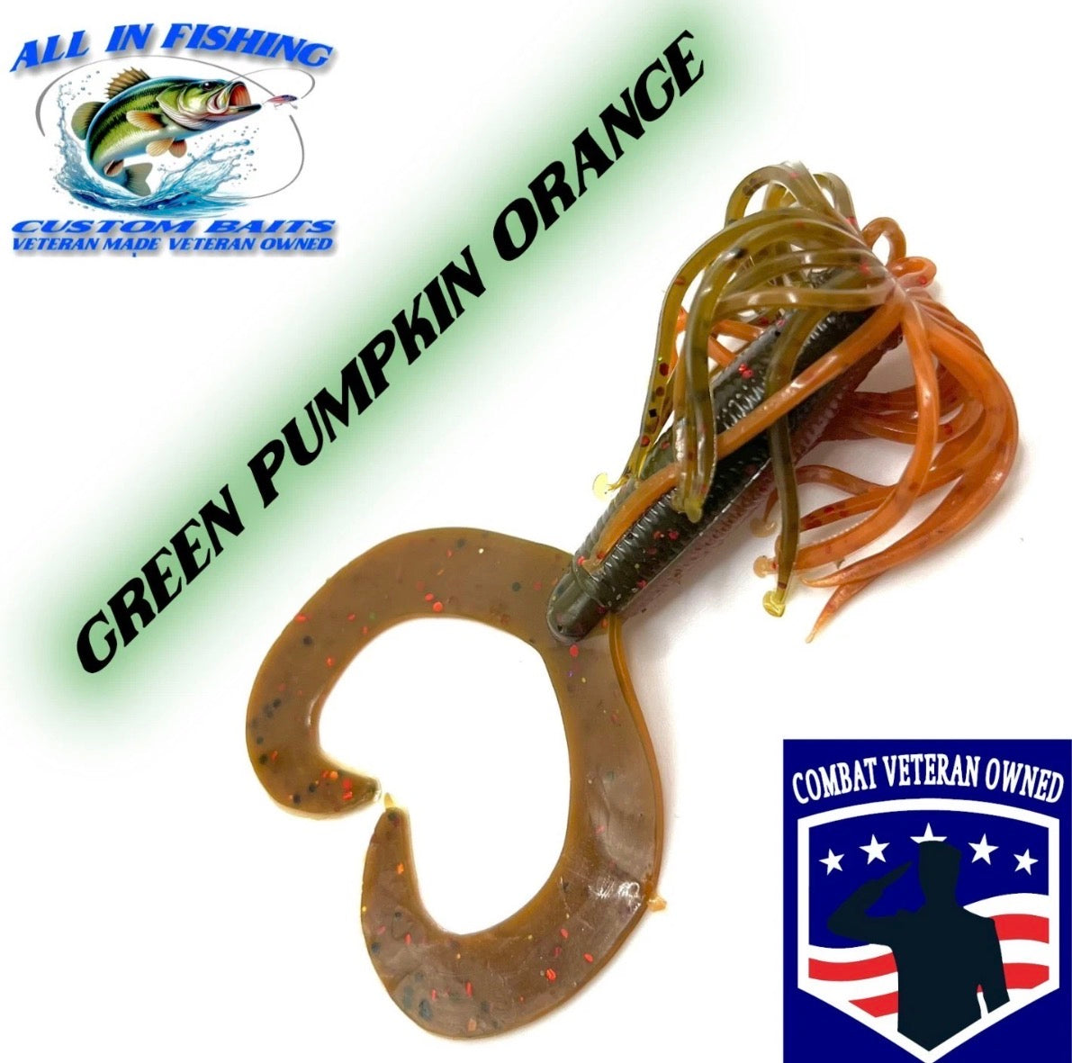 10ct 4'' hula grub choose color