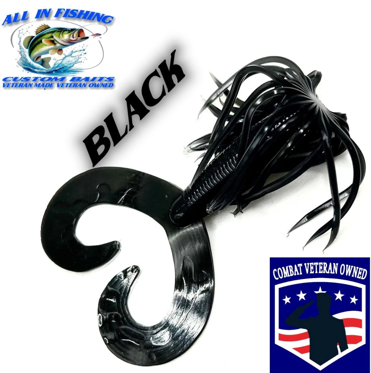 10ct 4'' hula grub choose color