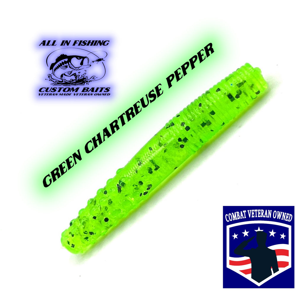 midwest finesse ned worm- 2.7 (Choose Color ) - 20Pack