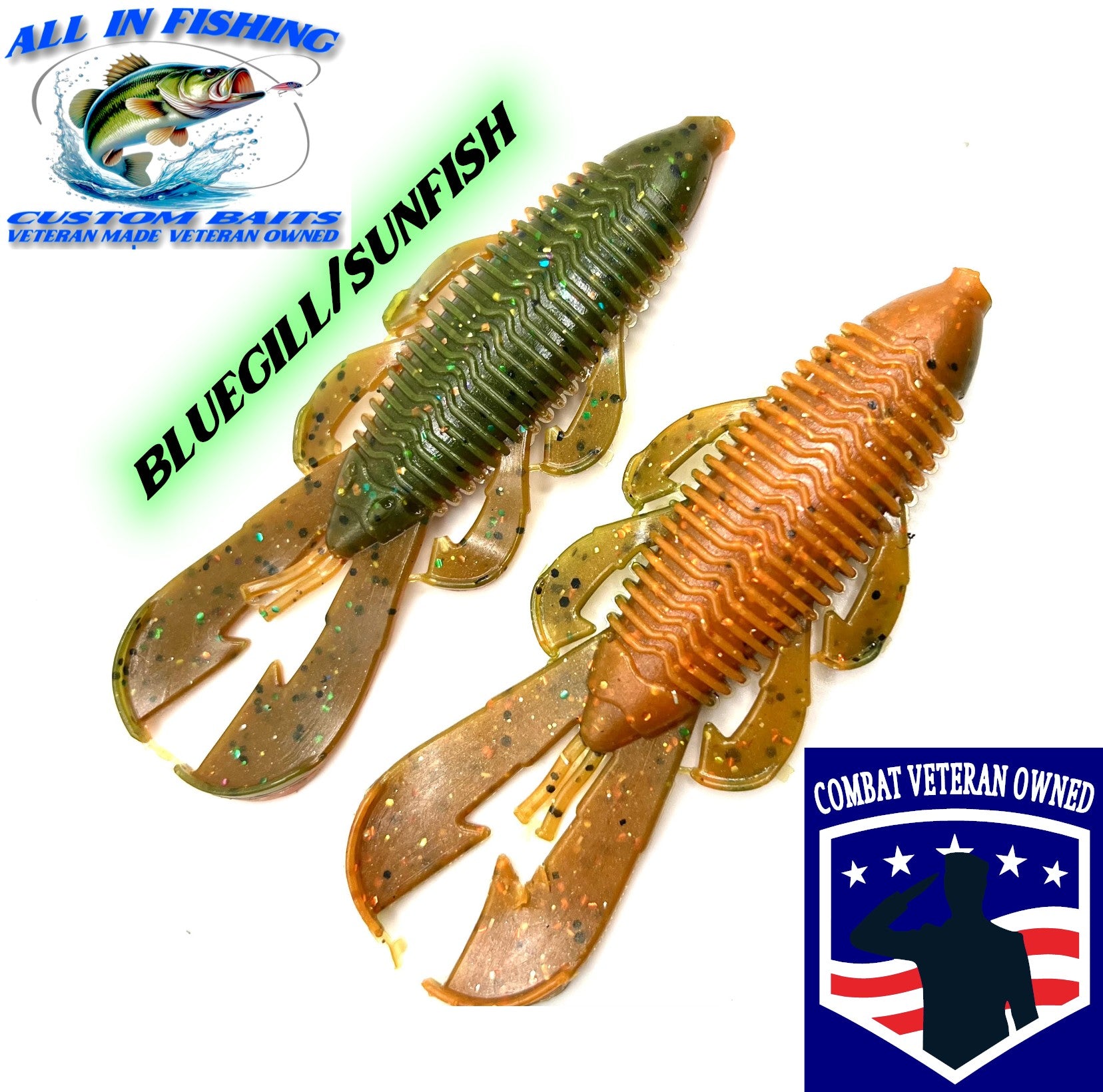 4'' 10ct Bandito bug choose color