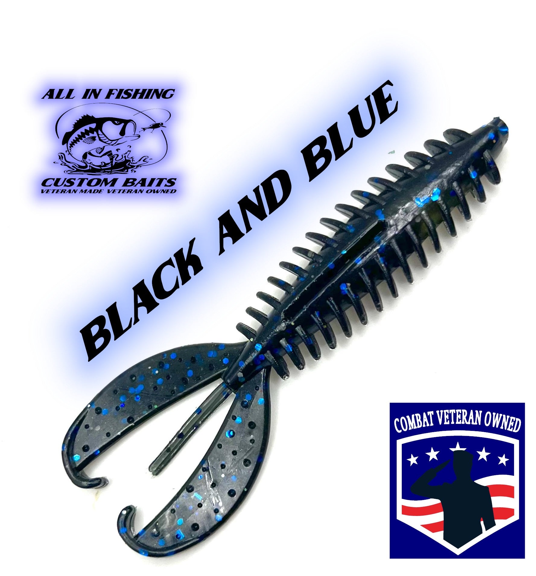 12ct 3.5'' Z-craw Jr choose color