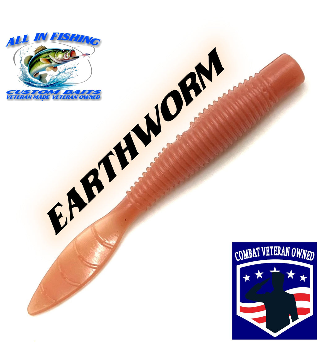 Ned Bomb 3.25 (choose color) drop shot/ned worm