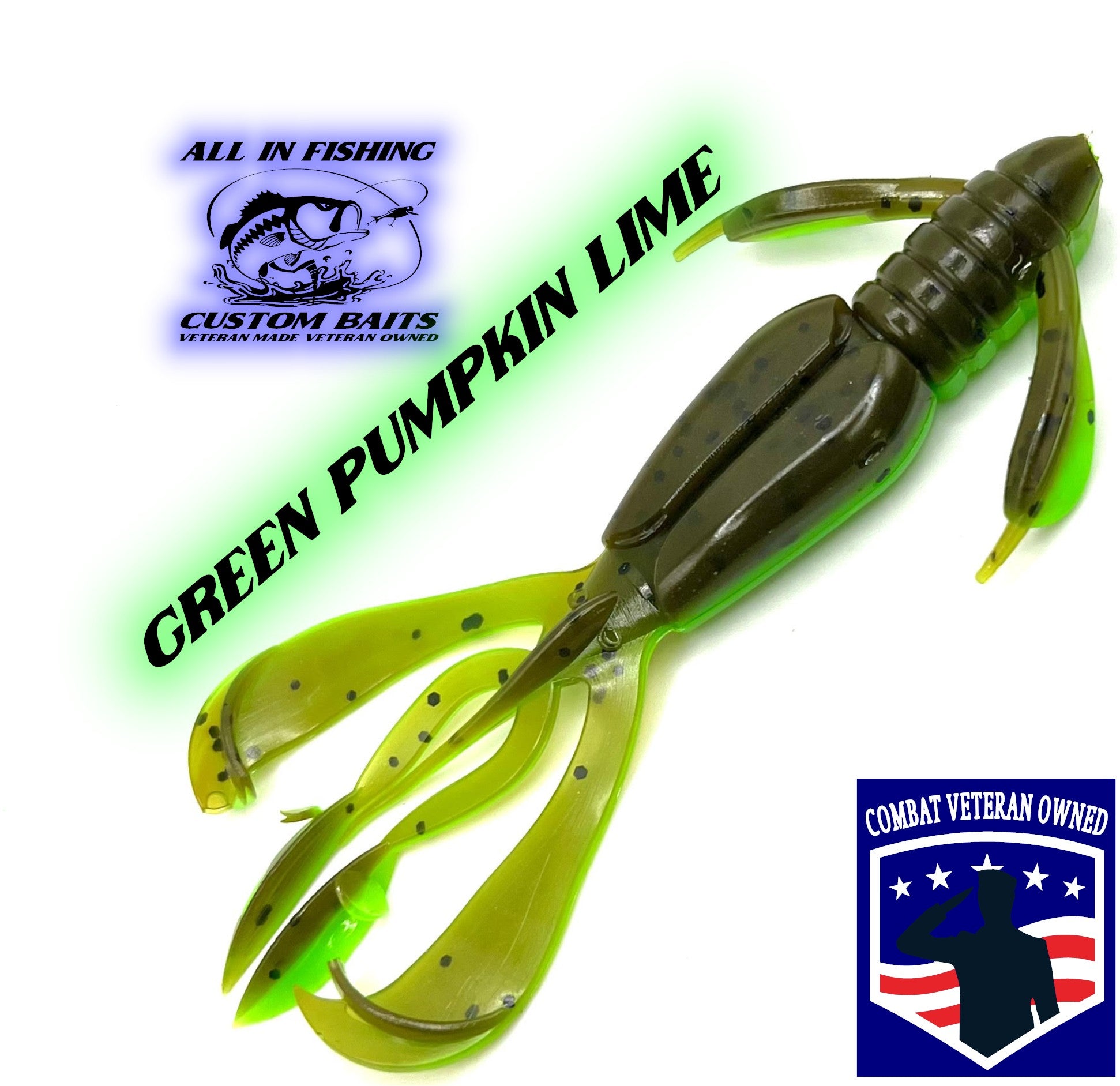 Crazy Flapper 10ct (choose size, color) creature bait