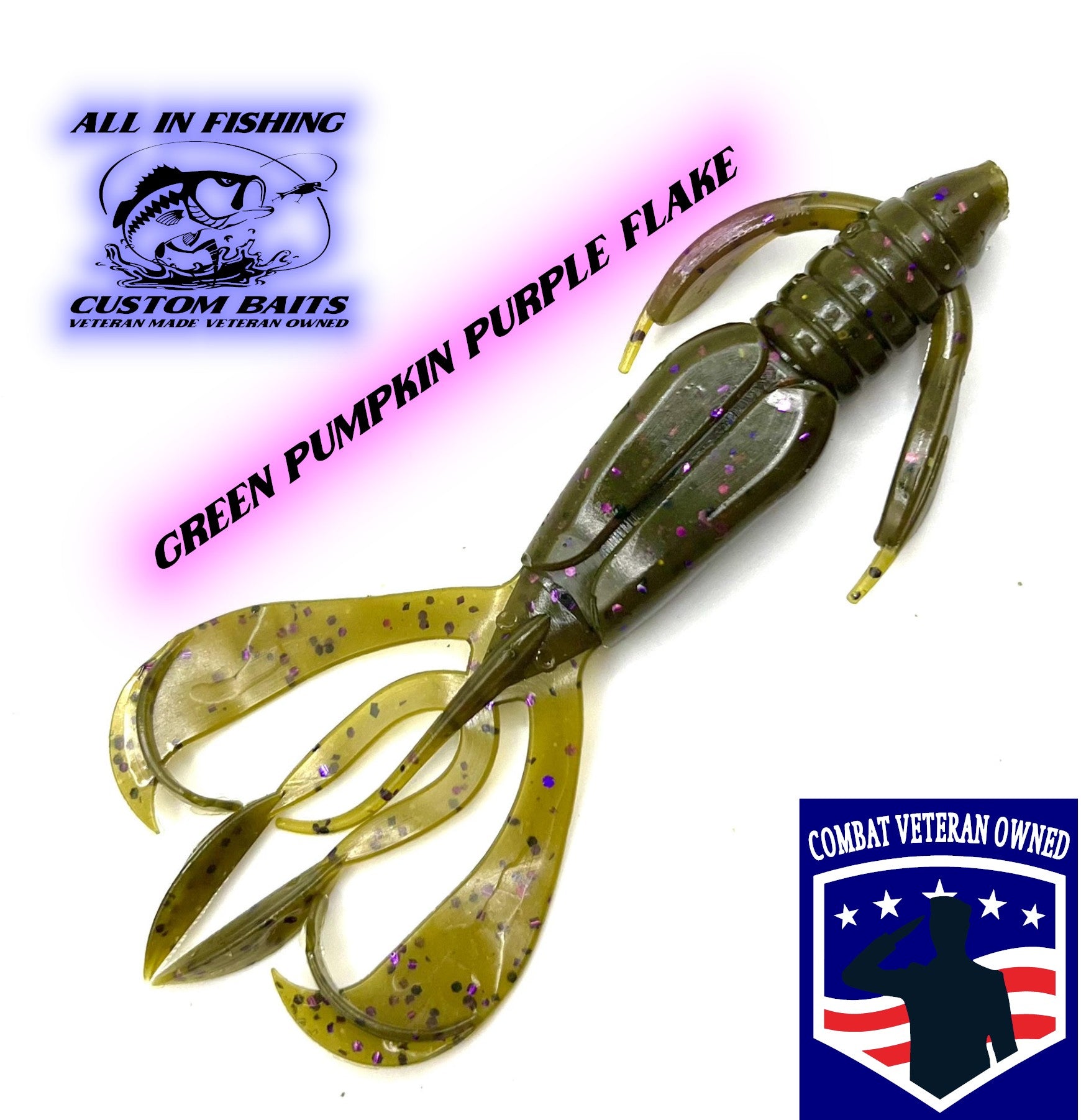 Crazy Flapper 10ct (choose size, color) creature bait