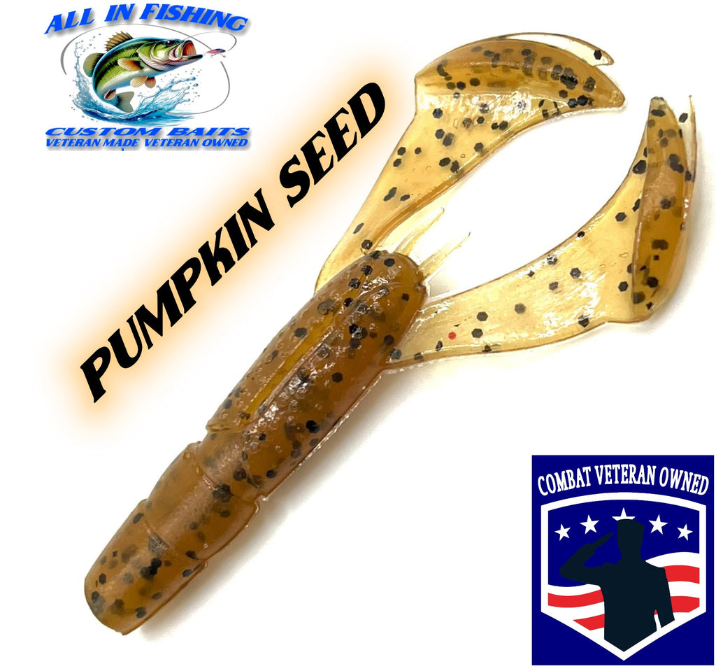 12ct 4'' hatchet craw choose color