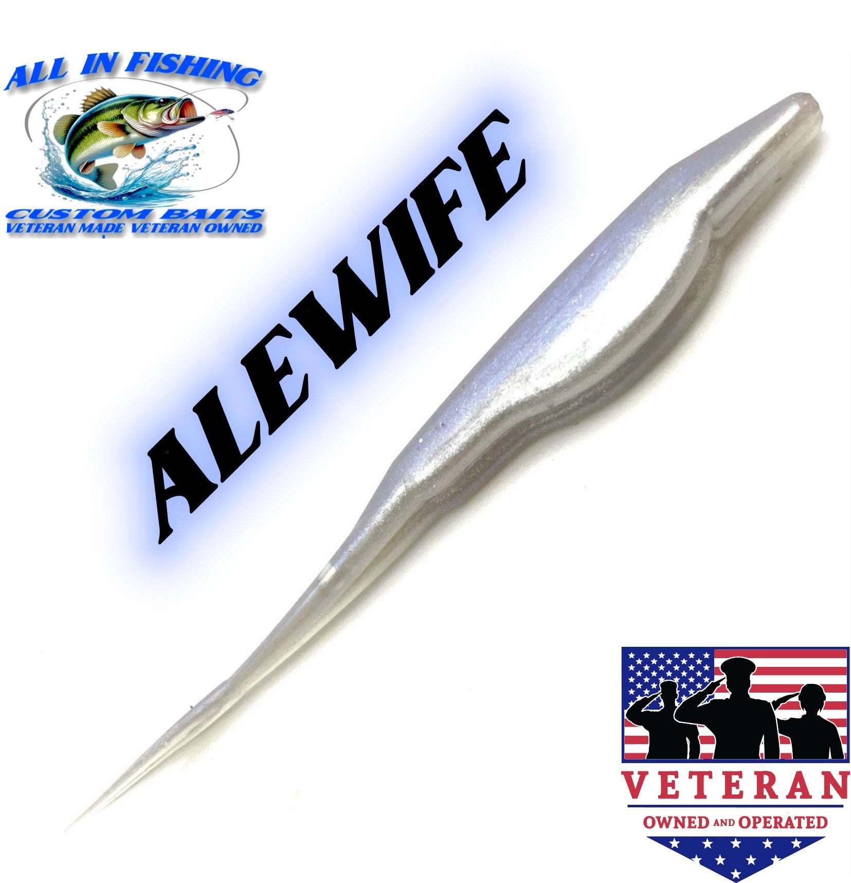 12ct fluke (choose size, color)