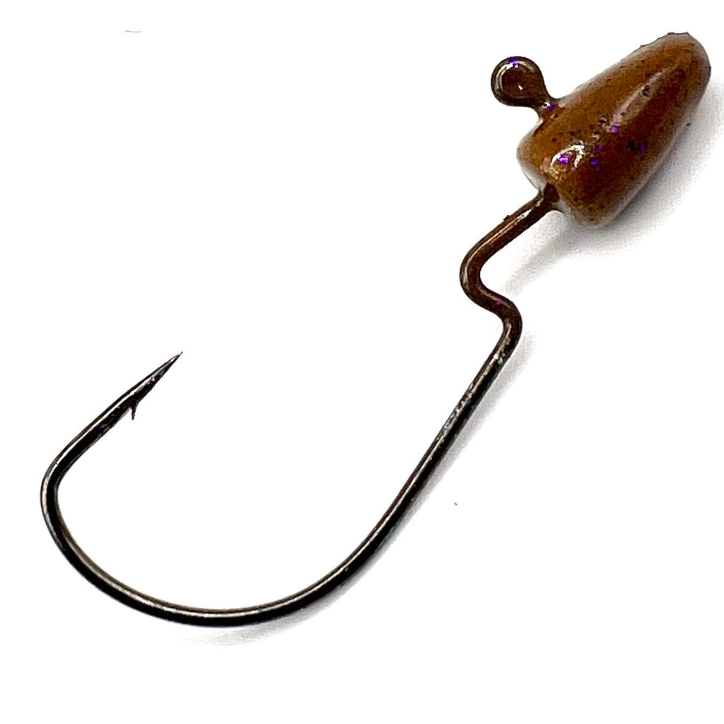 10ct darter swim Jig EWG weedless Hook Select Weight, Color and hook size