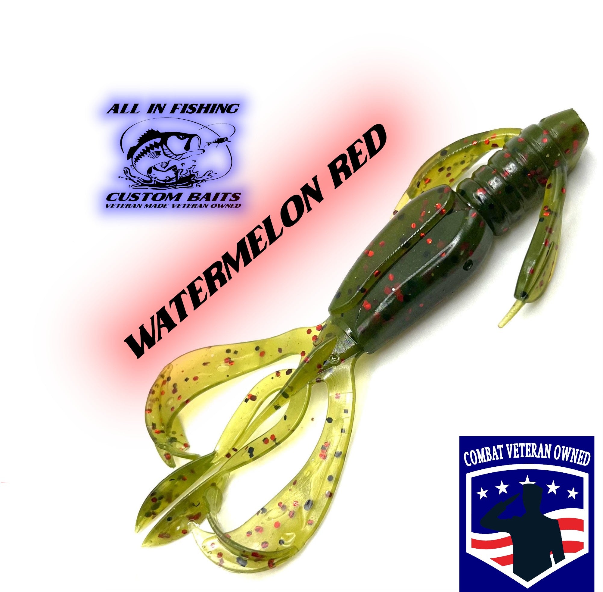Crazy Flapper 10ct (choose size, color) creature bait