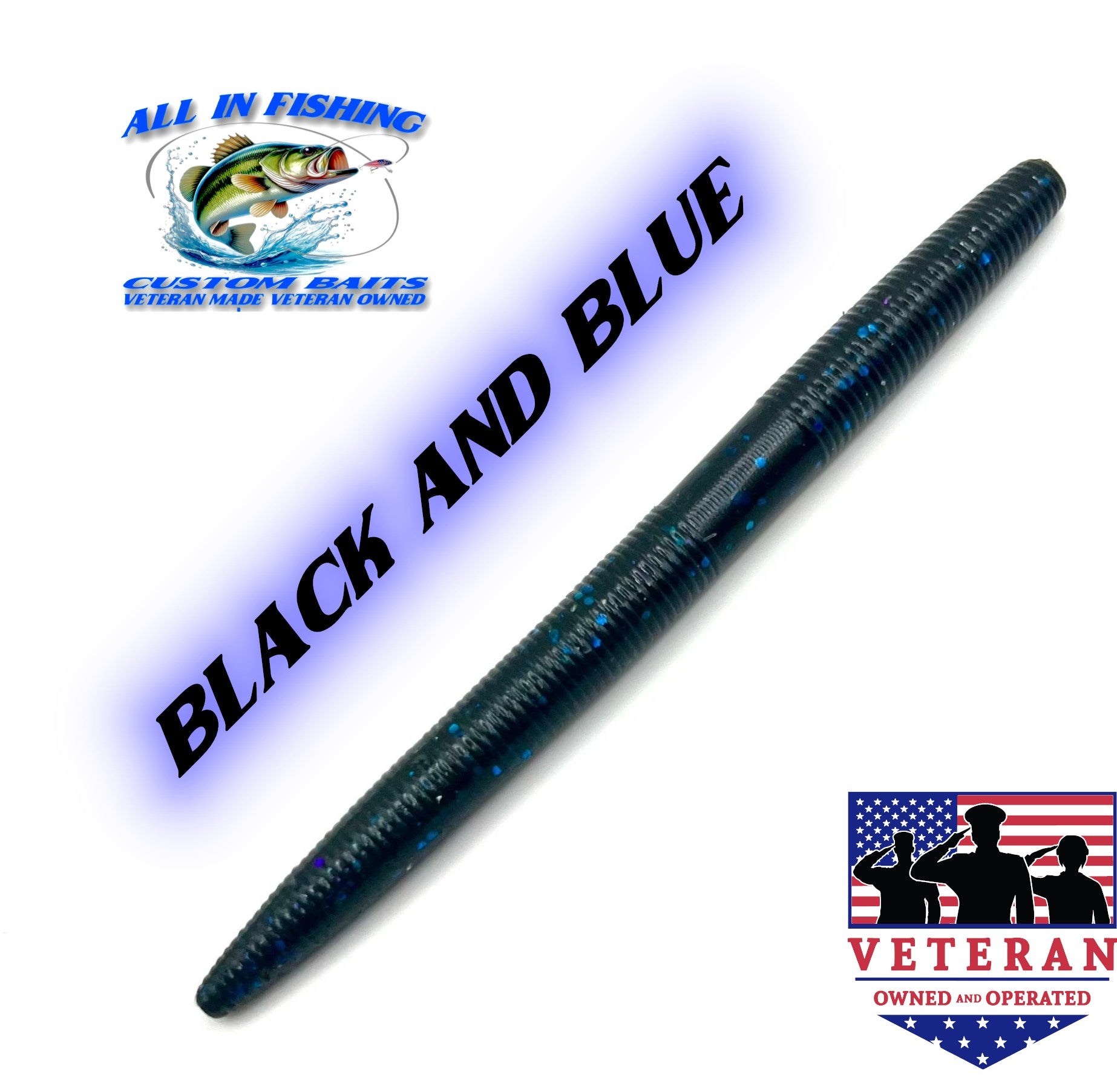Stick Bait - 4" or 5" (Choose Color & Size) - 15 Pack