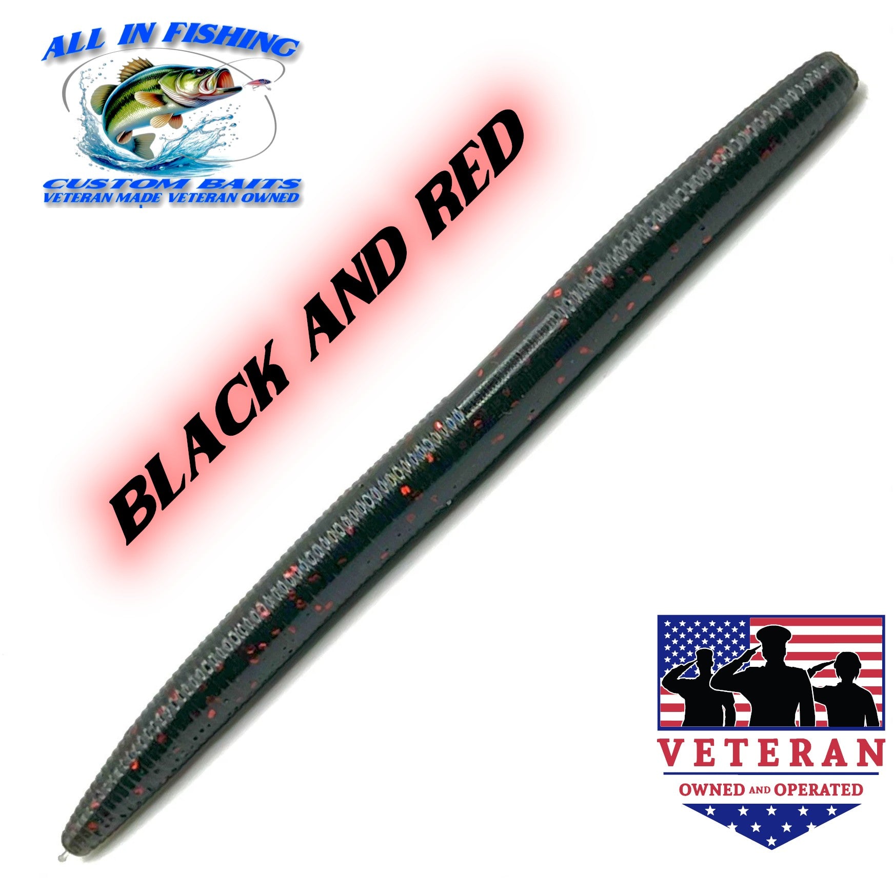Stick Bait - 4" or 5" (Choose Color & Size) - 15 Pack