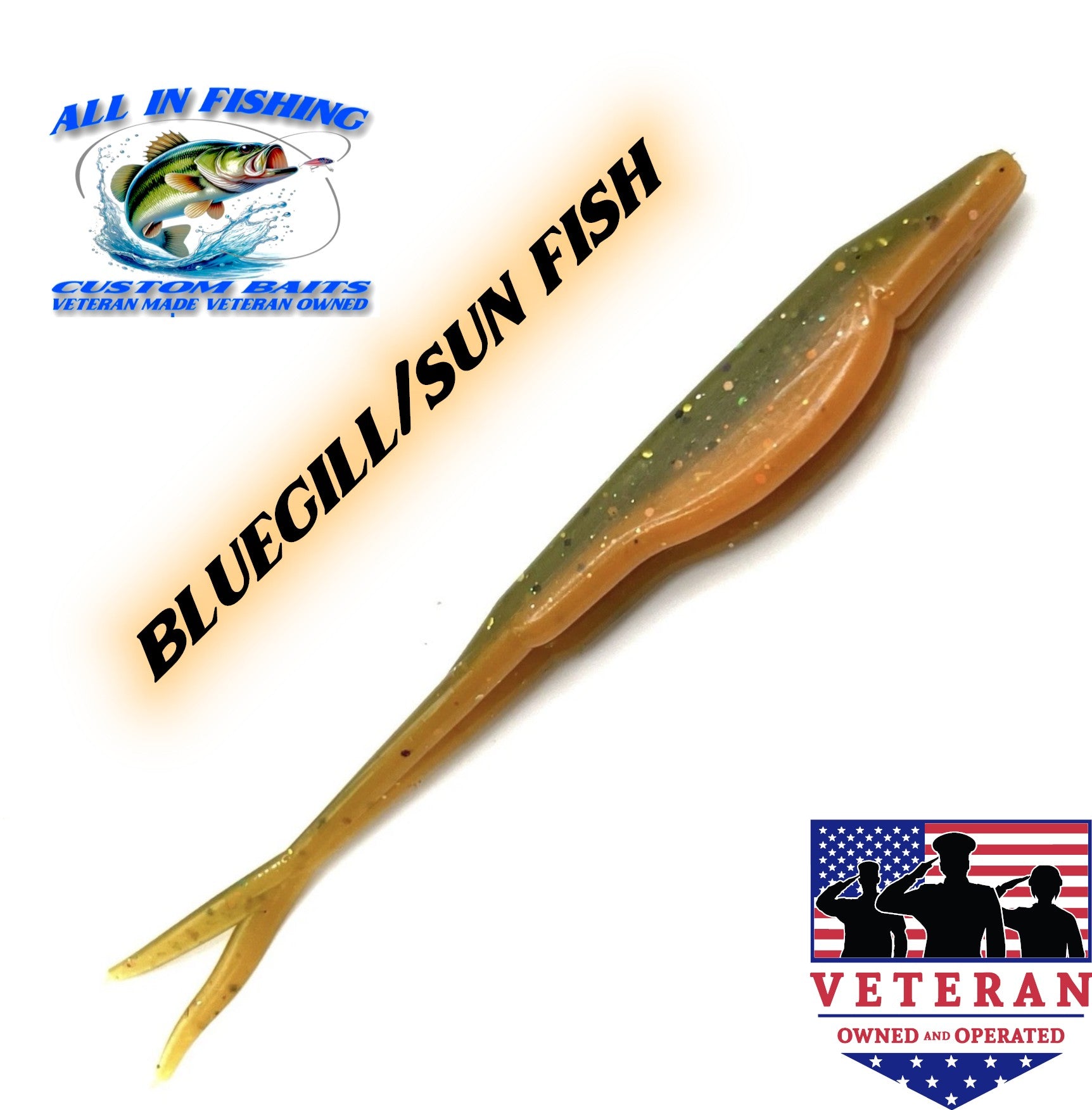 12ct fluke (choose size, color)