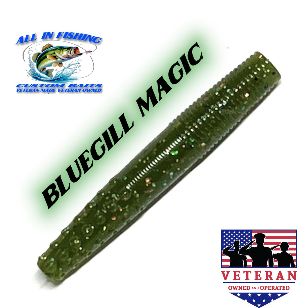 midwest finesse ned worm- 2.7 (Choose Color ) - 20Pack