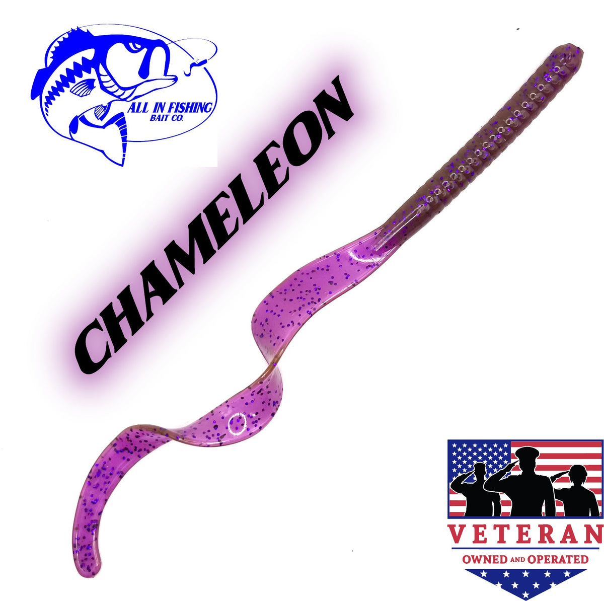 8ct 10'' ribbon tail worm choose color (Copy)