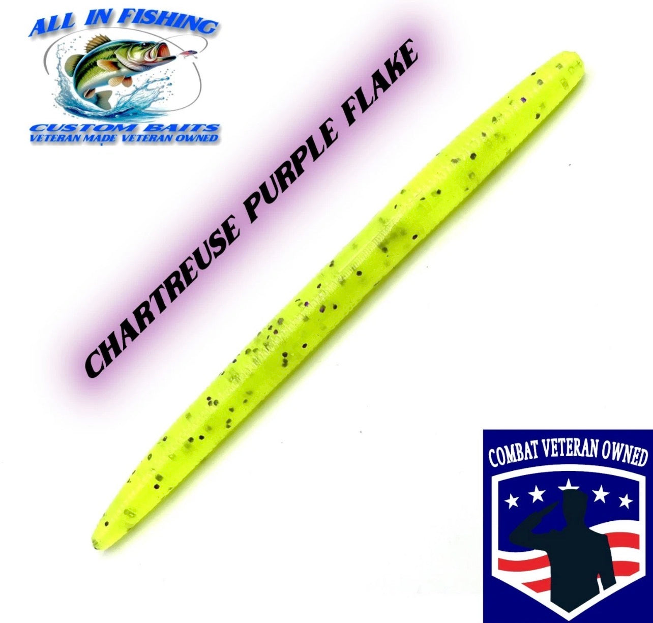 Stick Bait - 4" or 5" (Choose Color & Size) - 15 Pack