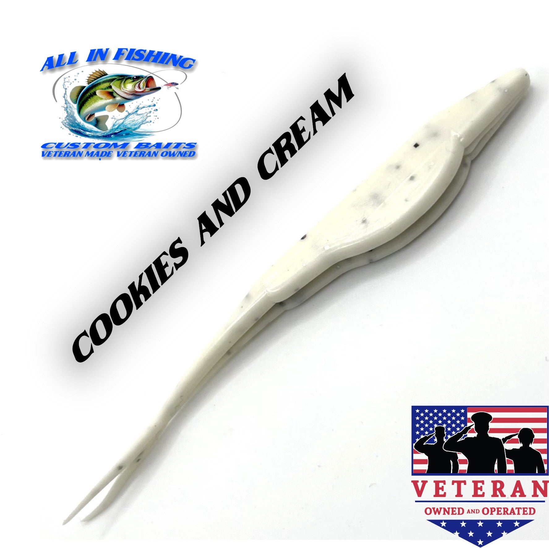 12ct fluke (choose size, color)