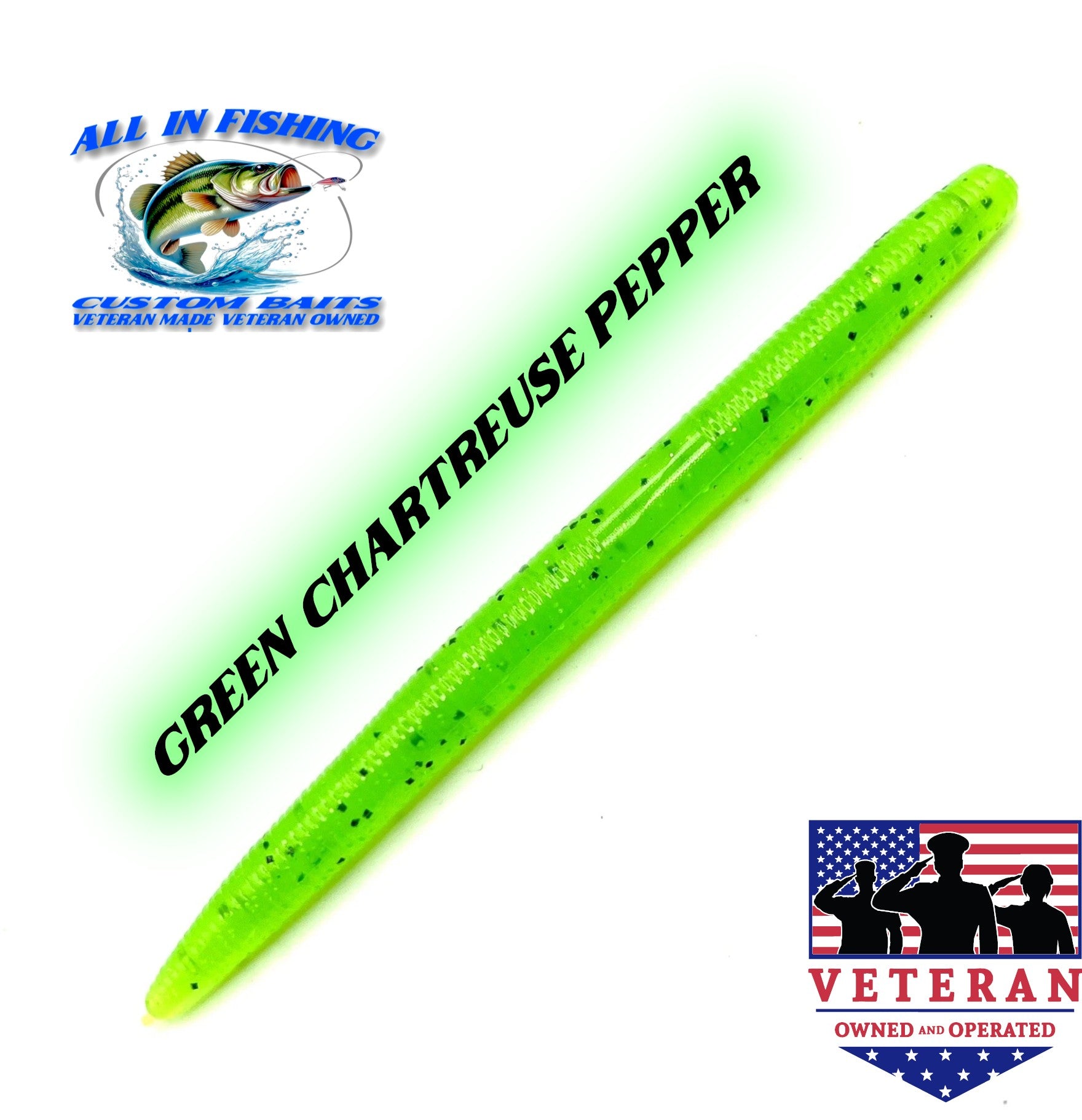 Stick Bait - 4" or 5" (Choose Color & Size) - 15 Pack