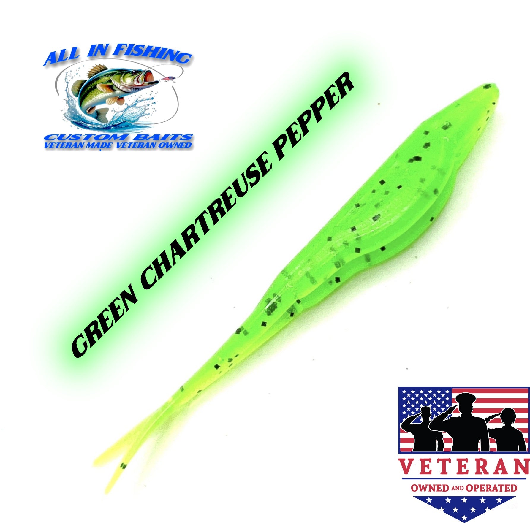 12ct fluke (choose size, color)