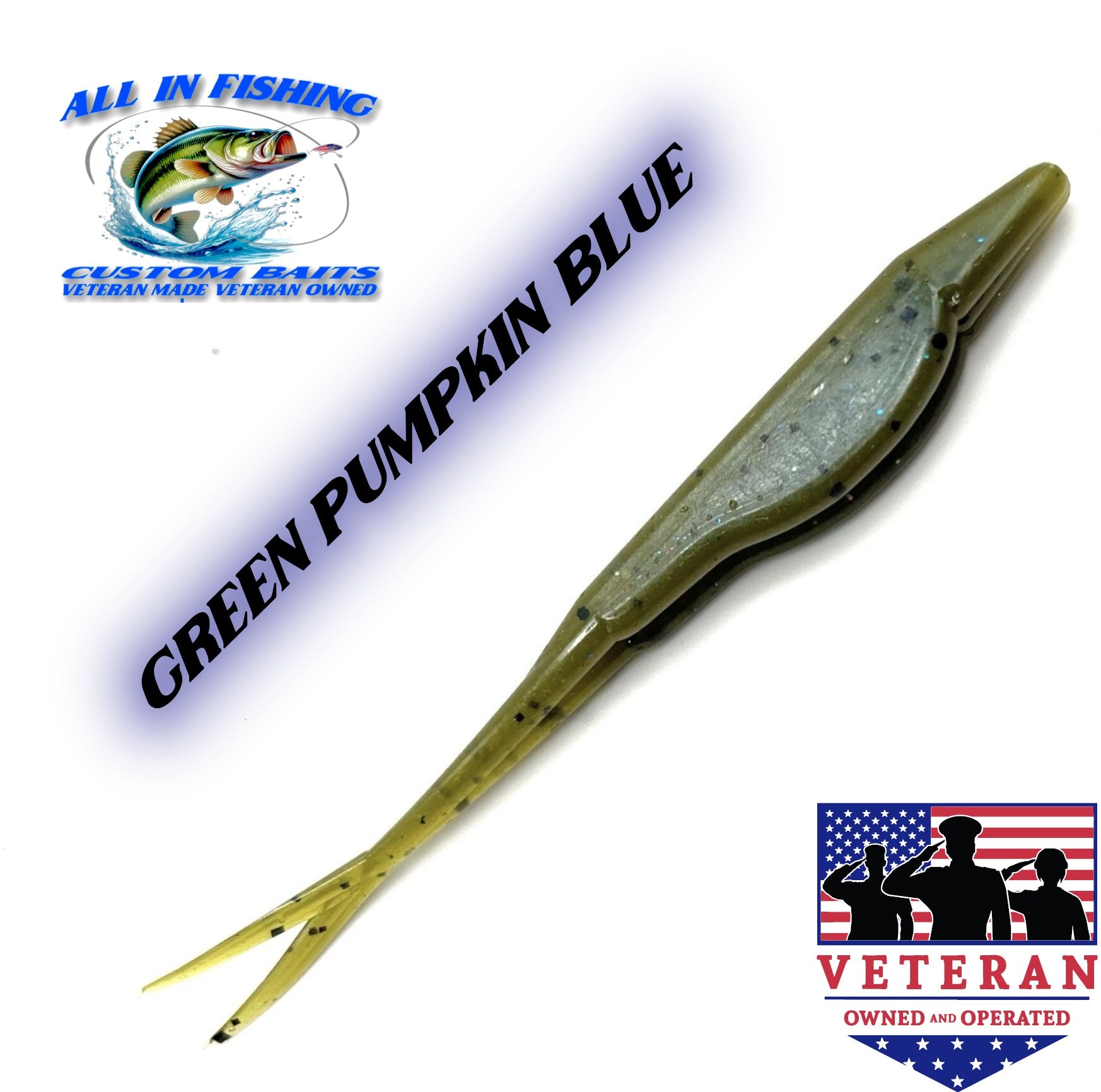 12ct fluke (choose size, color)