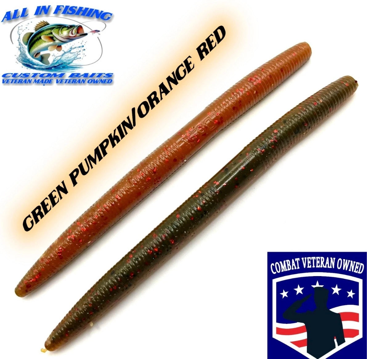 Stick Bait - 4" or 5" (Choose Color & Size) - 15 Pack
