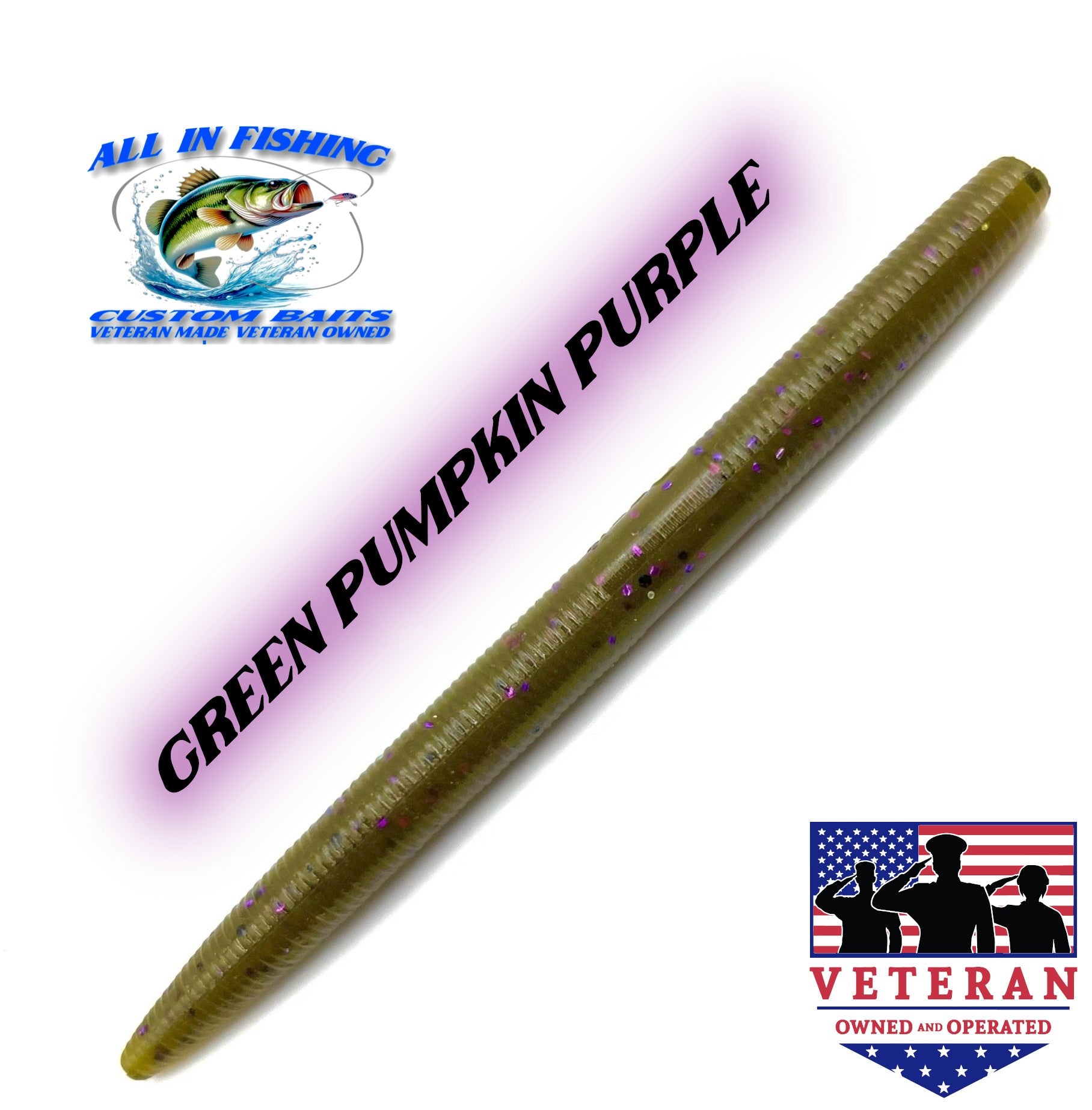 Stick Bait - 4" or 5" (Choose Color & Size) - 15 Pack