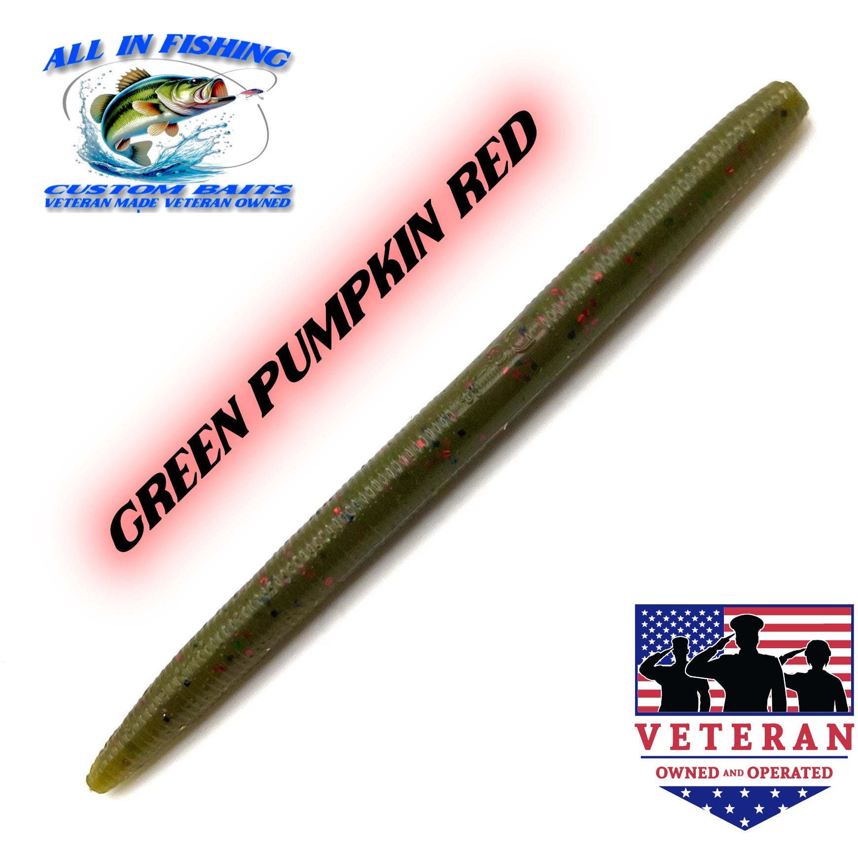 Stick Bait - 4" or 5" (Choose Color & Size) - 15 Pack