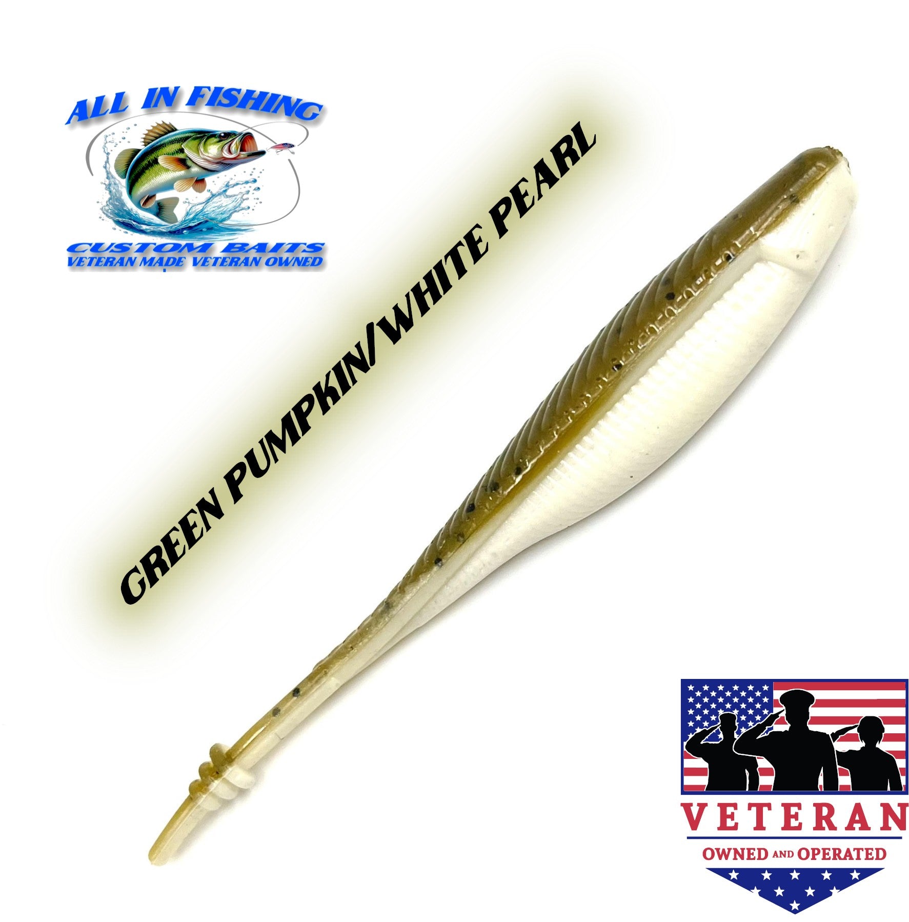 4'' pinpoint jerk/swim bait (choose color)