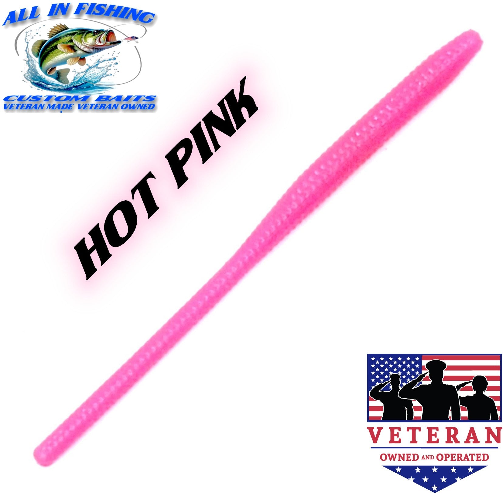 15ct 6'' float finesse worm choose color