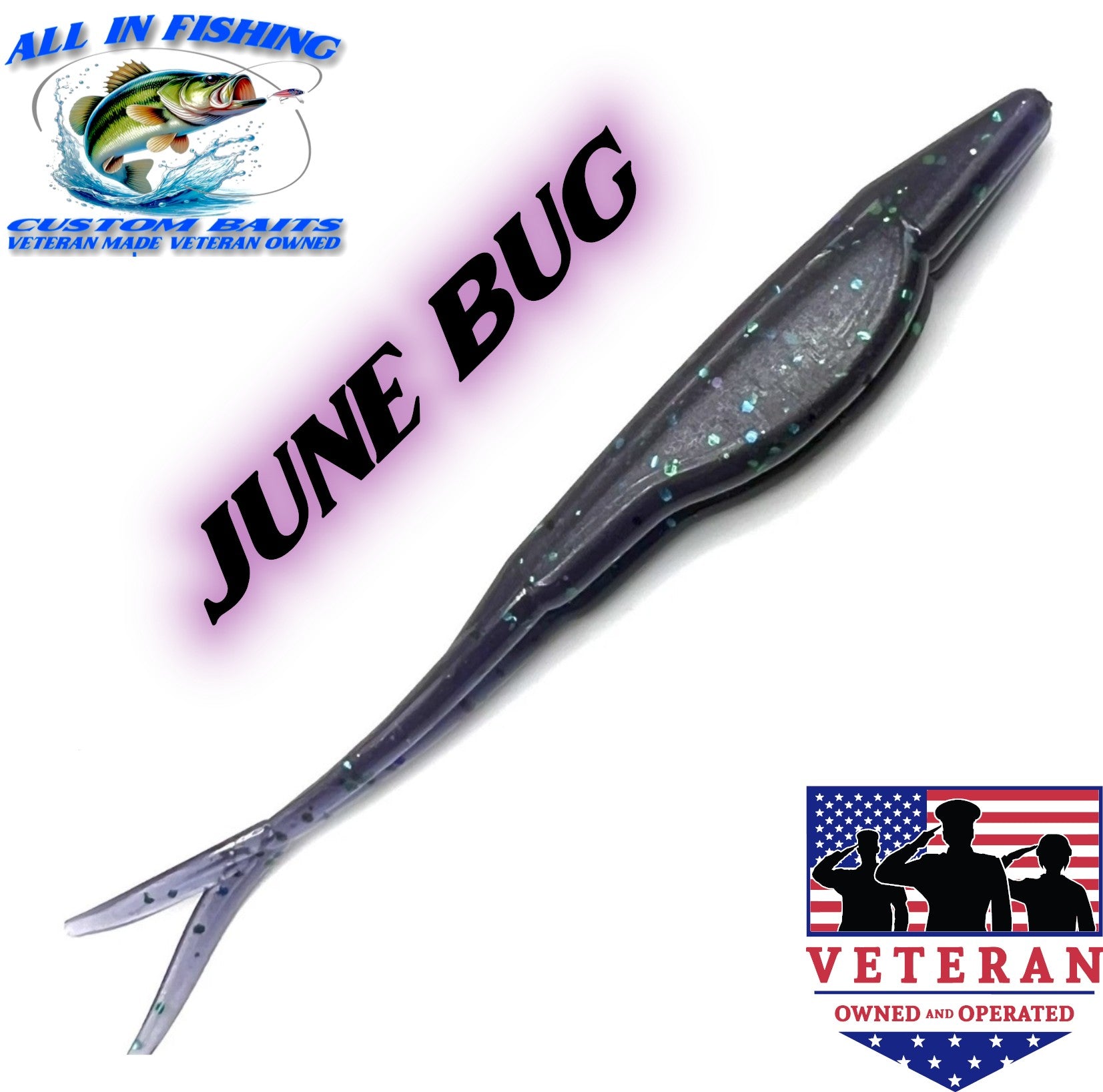 12ct fluke (choose size, color)