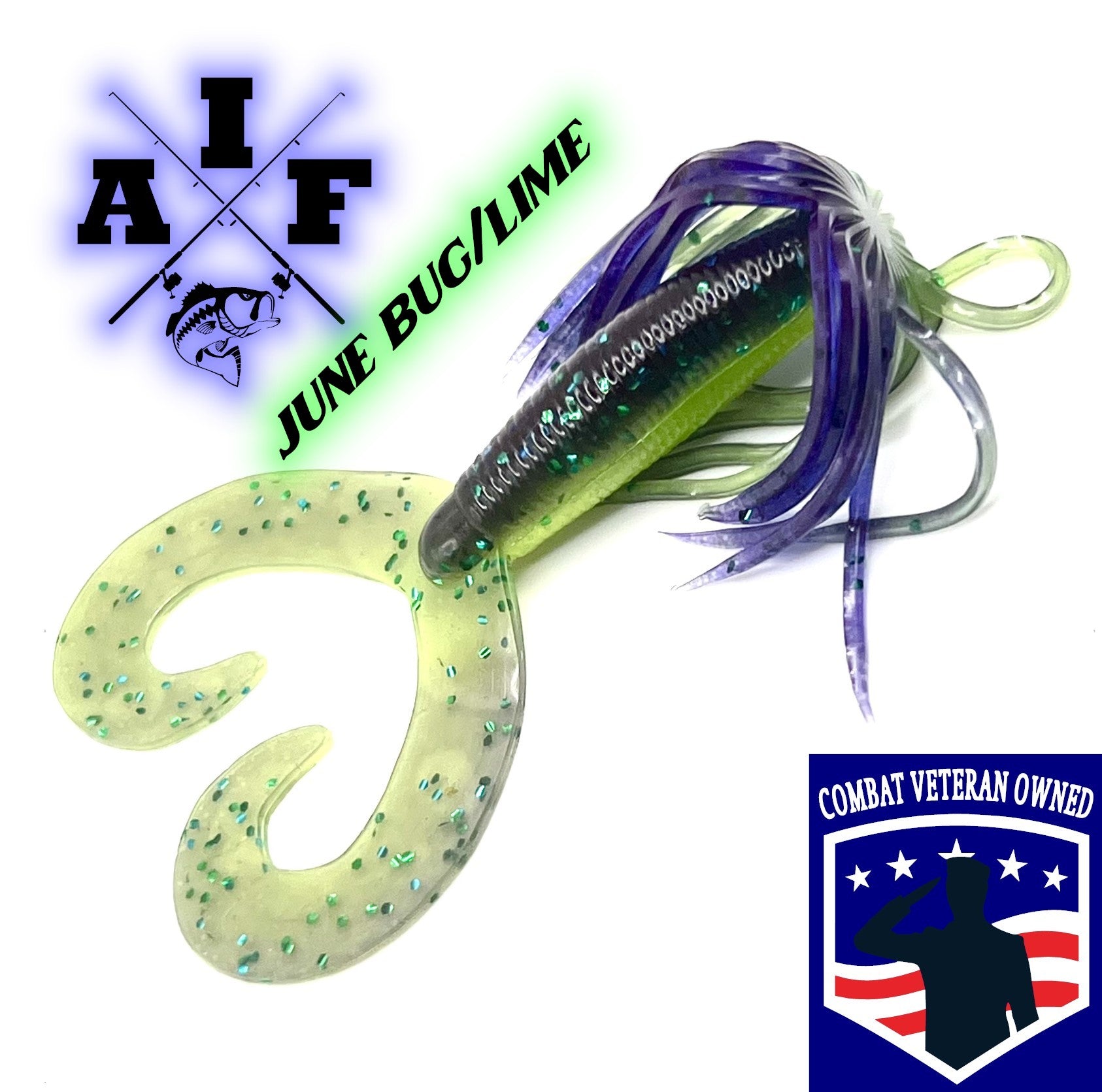 10ct 4'' hula grub choose color