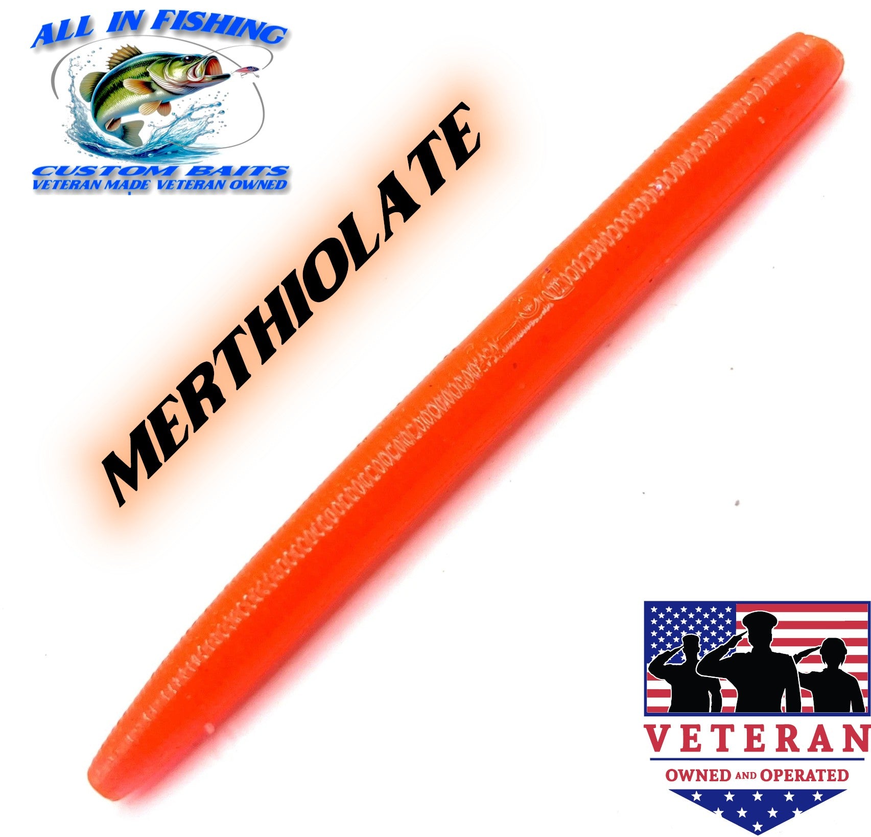 Stick Bait - 4" or 5" (Choose Color & Size) - 15 Pack
