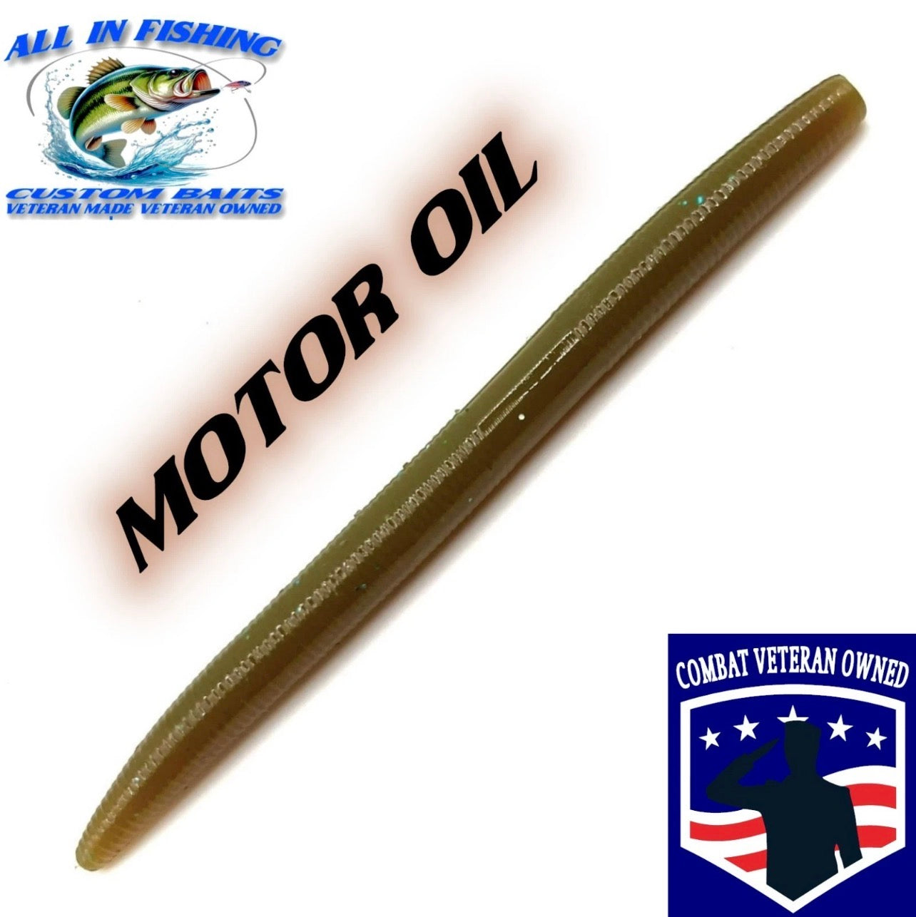 Stick Bait - 4" or 5" (Choose Color & Size) - 15 Pack
