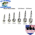 Worm Nose Sinker / Neko Rig Nose Weight choose 10 or 25ct