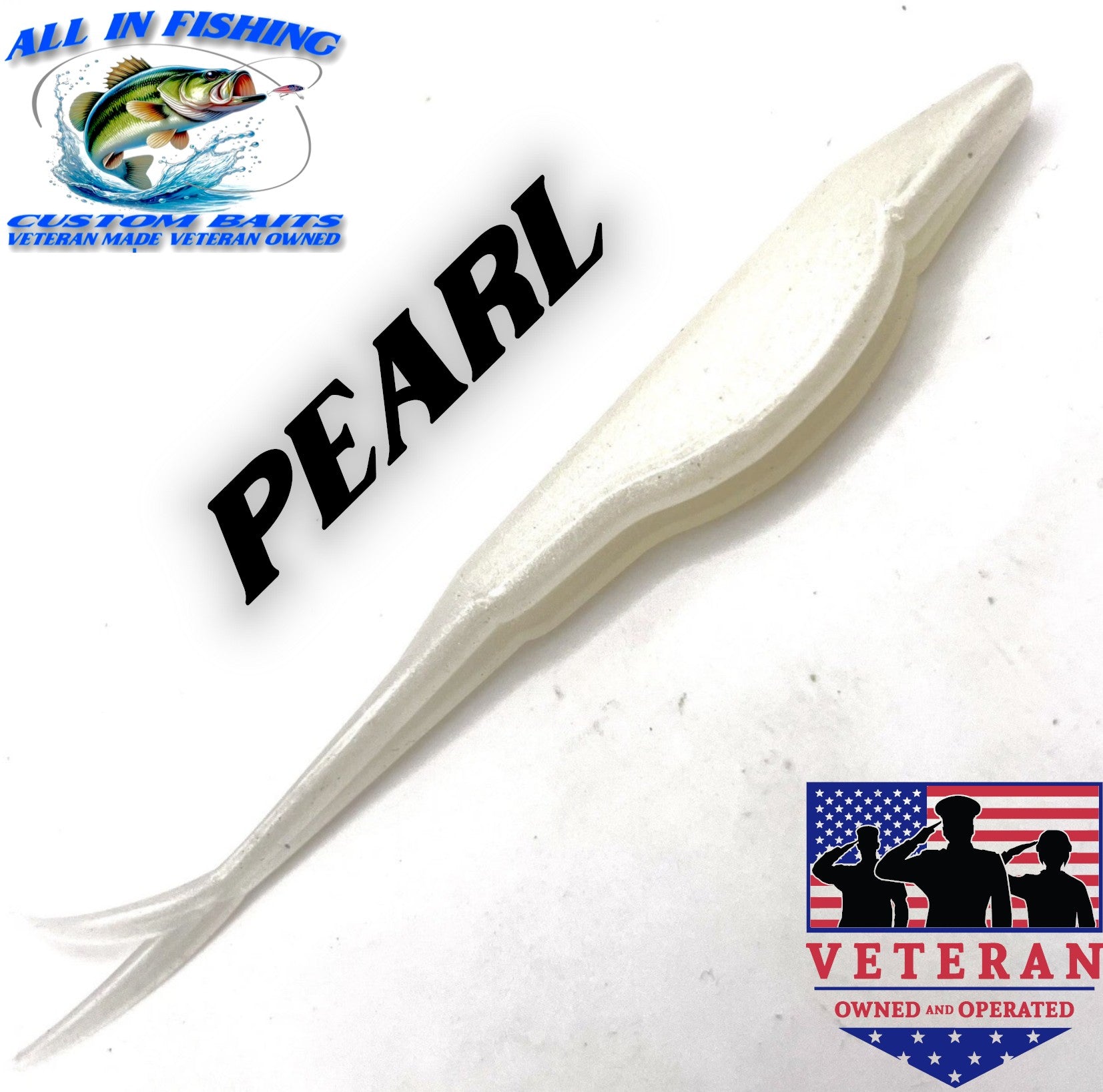 12ct fluke (choose size, color)