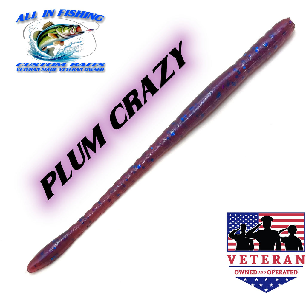 15ct 6'' float finesse worm choose color