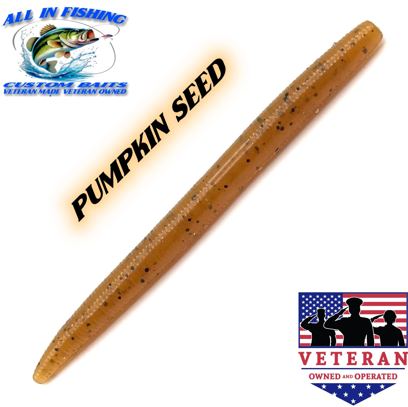 Stick Bait - 4" or 5" (Choose Color & Size) - 15 Pack