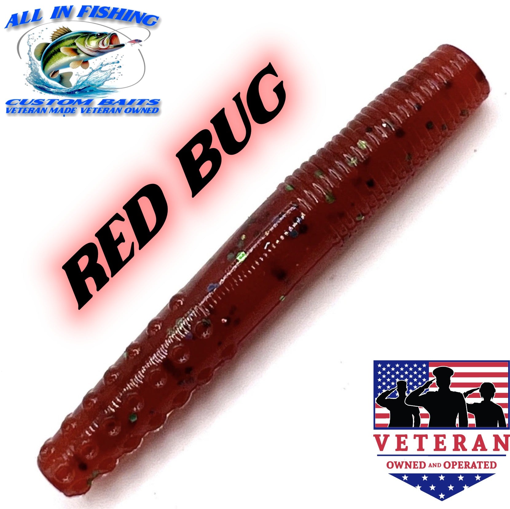 midwest finesse ned worm- 2.7 (Choose Color ) - 20Pack