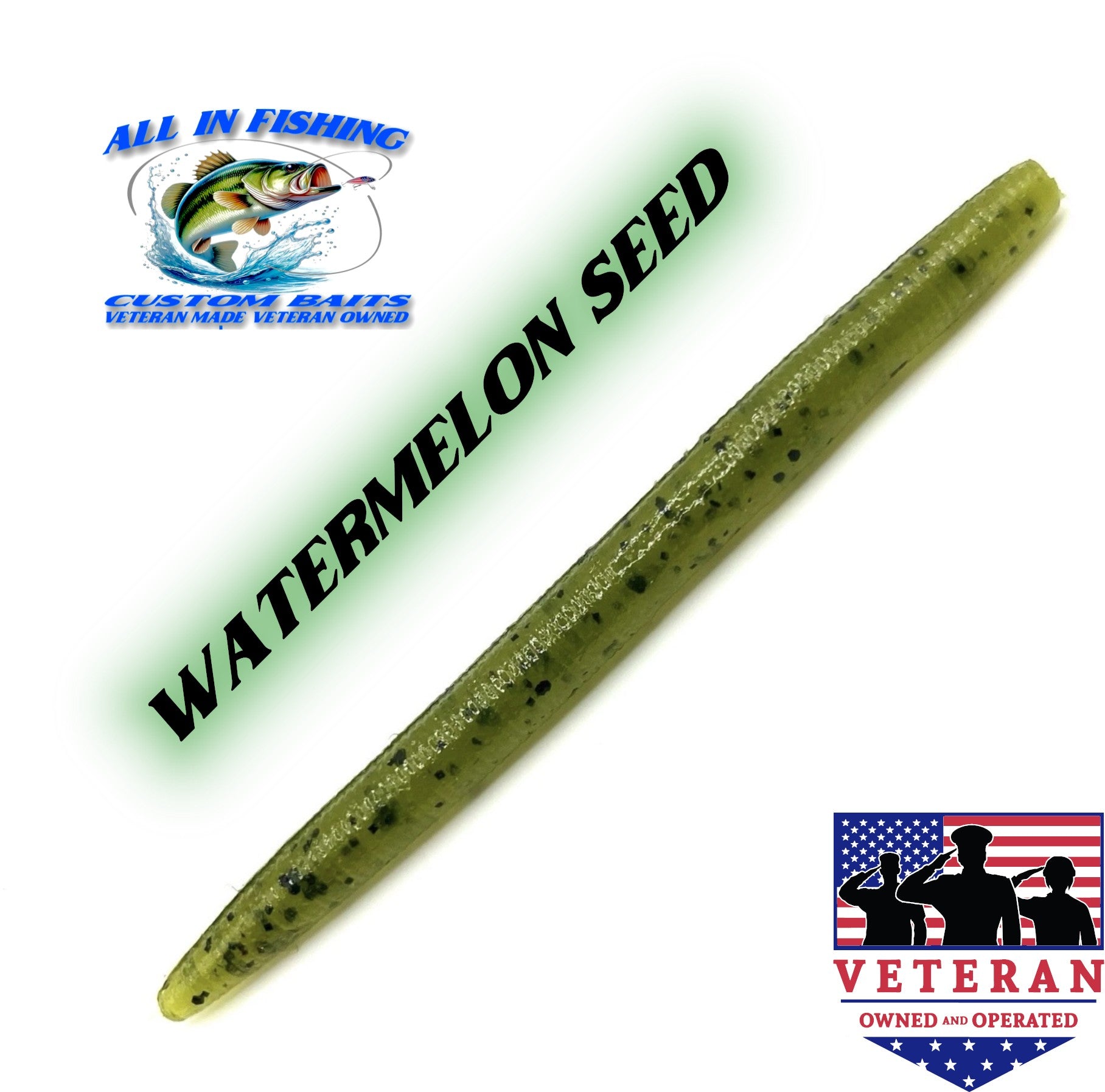 Stick Bait - 4" or 5" (Choose Color & Size) - 15 Pack